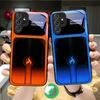 Ослепительные фиолетовые языки пламени Подходит для Samsung Galaxy S25 Ultra S20 FE S21 S22+ S23 Plus S24 S26 Edge магнитное стекло Чехол для телефона