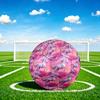 1pc Rainbow Unicorn Fantasy Theme Soccer Ball Football, Size 5, Lightweight PVC, Durable Outdoor Training Soccer Ball, Gift m61491