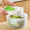 Salad Spinner Vegetable Dryer Large Capacity Vegetable Dehydrator Manual Vegetable Salad Spinner Drain Basket for Washing Greens Berries