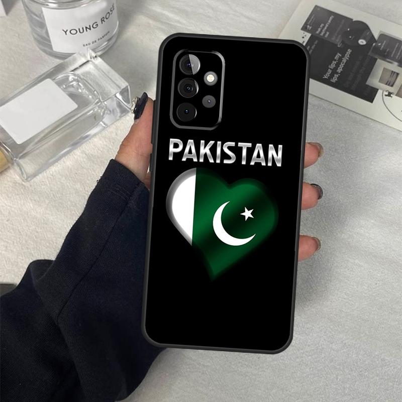 Чехол с флагом Пакистана для Samsung Galaxy A53 A33 A23 A13 A14 A24 A34 A54 A52 A32 A22 A12 A51 A71 A21S