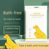 Pet Bath Disposable Wet Wipes & Cleaning Gloves for Cats
