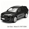 1:24 XT6 Range Rover Миниатюрная Модель Игрушечные Машинки Металлические Литые Рулевое Управление Передним Колесом Открывающиеся Двери Звук Свет Подарки для Детей