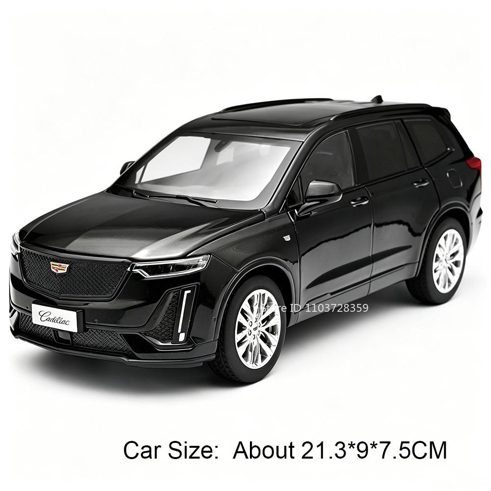 1:24 XT6 Range Rover Миниатюрная Модель Игрушечные Машинки Металлические Литые Рулевое Управление Передним Колесом Открывающиеся Двери Звук Свет Подарки для Детей