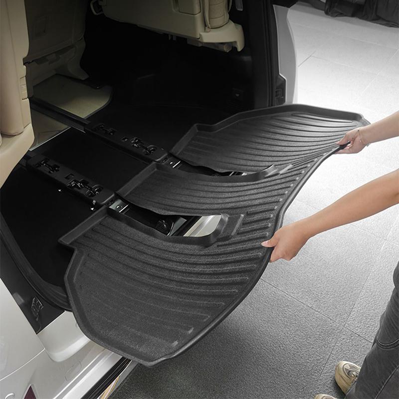 For Toyota Alphard 40 Series 2024 2025 TPE waterproof trunk mat trunk storage mat car interior accessories scratch resistant