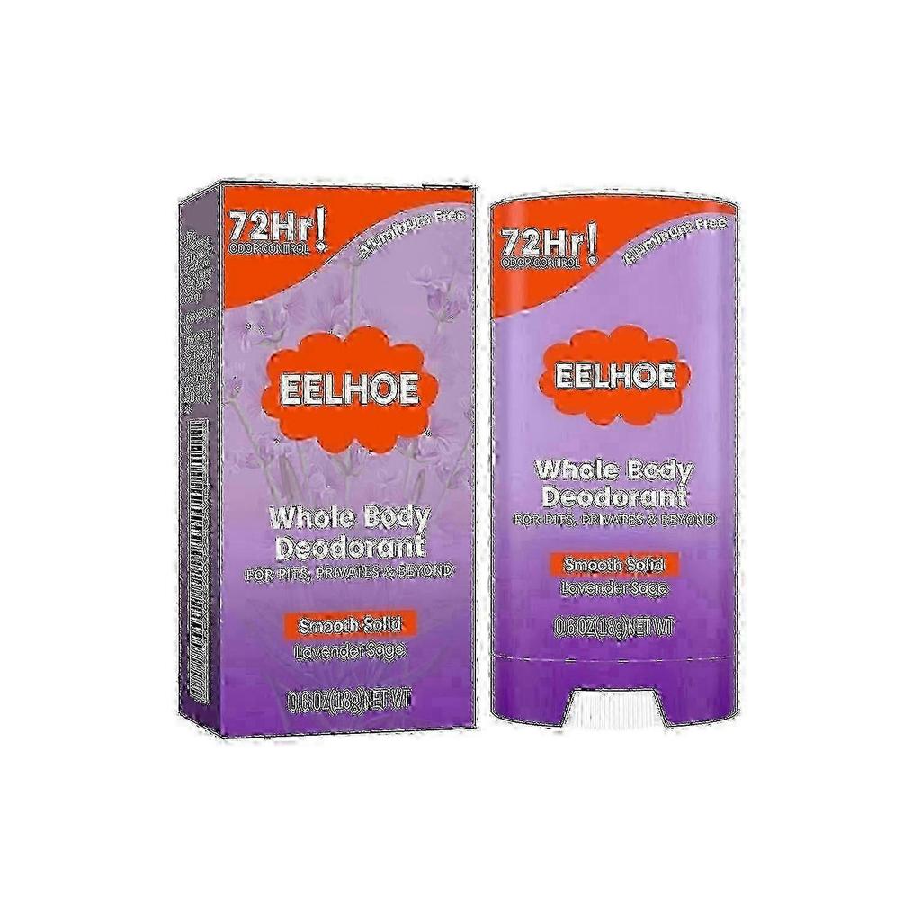 Eelhoe Whole Body Deodorant, Keep Fragrance Fresh Fade Cover Body Odor Deodorant Stick