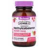 Bluebonnet Nutrition Метилкобаламин Малиновый Вкус 5000 мкг Жевательные Таблетки 60 Штук