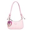 New Disney Strawberry Bear Series PU Shoulder Bag Regular Women's White/Pink BMK-71537W