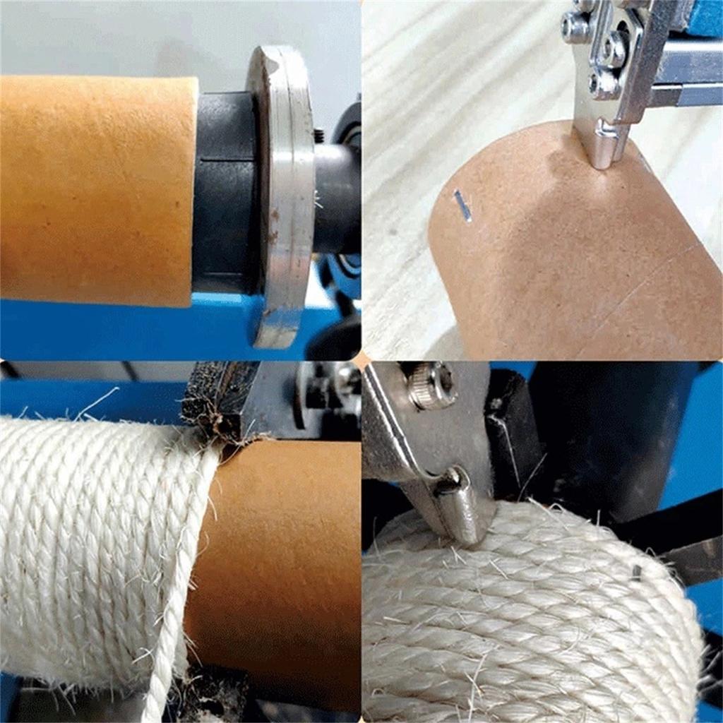 Pet Scratching Post Tree Sisal Climbing Frame DIY Replacement Post Accessories -Toy Pet Furniture