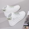 Маленькие белые туфли женские 2025 осень женская обувь высокий верх спортивные кеды корейская версия универсальная платформа студенческие повседневные туфли K6620