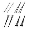 2Piece 4Pin PWMs Computer Fan Extension Cable Set 26cm Length for Enhances Airflows and Noise Reduction
