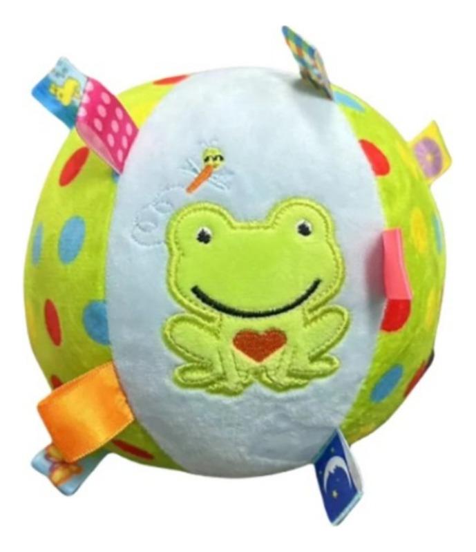 Вокальная интерактивная плюшевая игрушка-мяч для собаки с лентой и колокольчиком, шумная игрушка для питомца, забавная звуковая игрушка для дрессировки собаки, милая игрушка в подарок для питомца