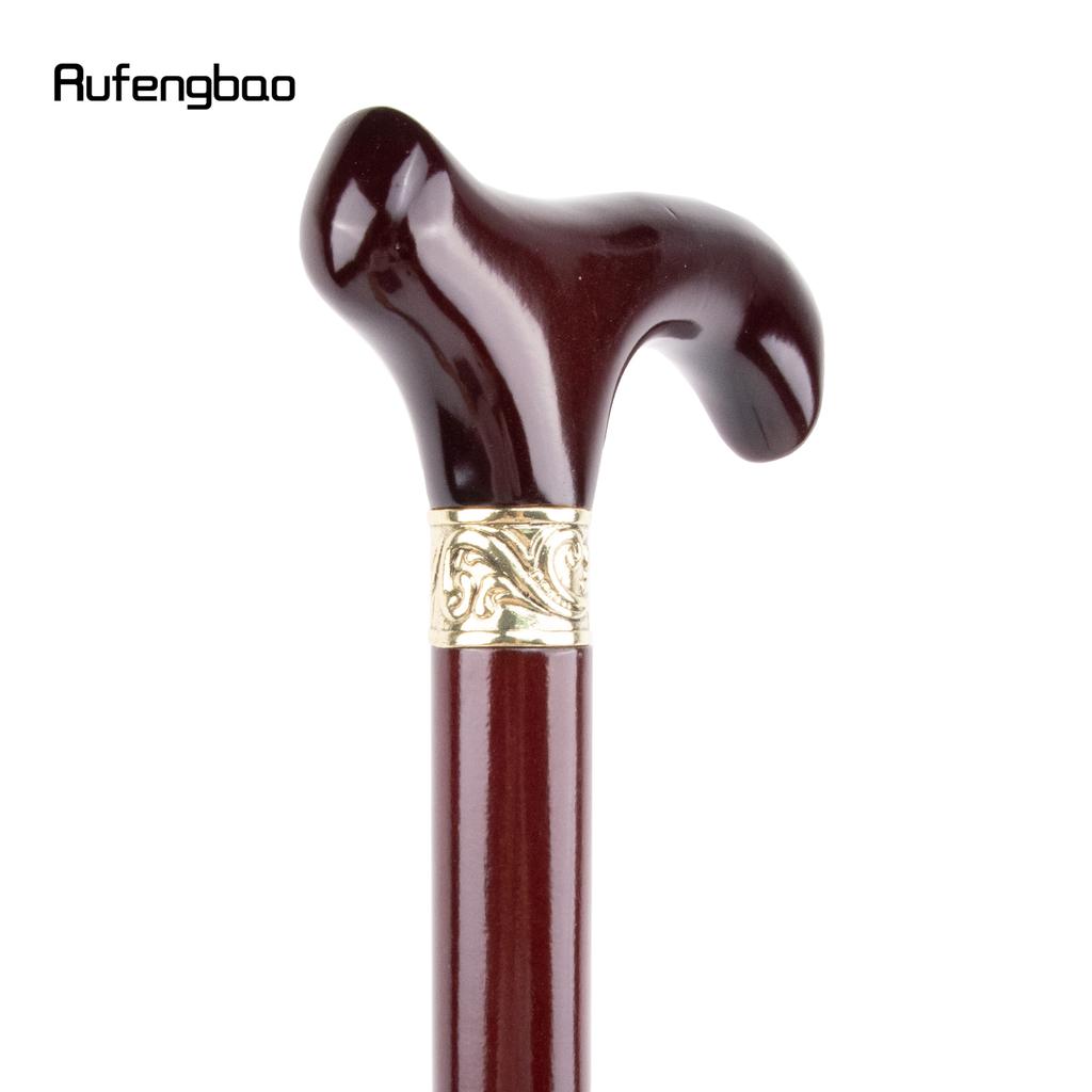 Красная Традиционная Деревянная Модная Трость с Одним Соединением Декоративная Косплей Трость Хэллоуин Булава Костыль Жезл Посох 92см