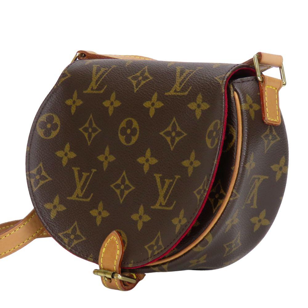 Б/у Сумка через плечо LOUIS VUITTON Tamburan M51179 Монограмма/Кожа Nume Коричневая компактная