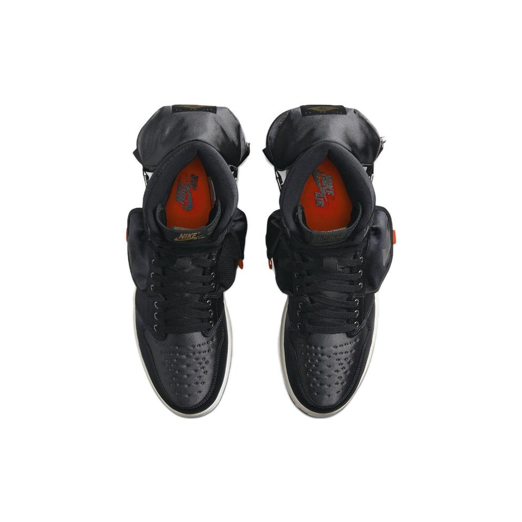 Кроссовки унисекс Air Jordan 1 Retro High Utility Stash черные антрацитовые с парусом DN4336-001