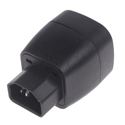 Евро-C14 3-контактный адаптер для вилки 10A 250V Eu Germany to IEC60320 Male Conversion Converter Adapter для шкафа PDU UPS