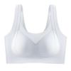 Pull and gather, large size, seamless comfort, no steel ring, double breasts, upper support, anti-sagging, beautiful back bra