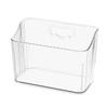 Floating Shelves Bin Organizer Plastic Hole Free Wall Mounted Storage Organizer Box
