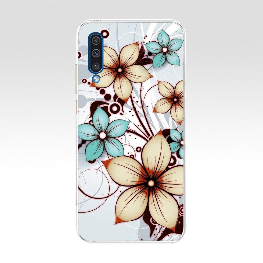 Чехол для Samsung Galaxy A50 A 50, цветной защитный чехол с принтом кота, мягкие силиконовые чехлы из ТПУ для Galaxy A50, Fundas Coque Capa