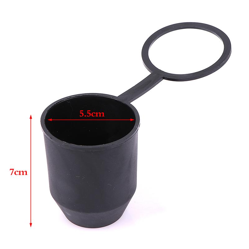 Black 50mm Auto Tow Bar Ball Cover Caravan Trailer Hitch Accessory Cap Towing Hitch Cover for Caravan Trailer