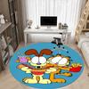 1 шт. Ковер-коврик Garfield для стула в офис, нескользящий, мягкий и удобный, коврик для офиса, игр, легкий круглый напольный коврик