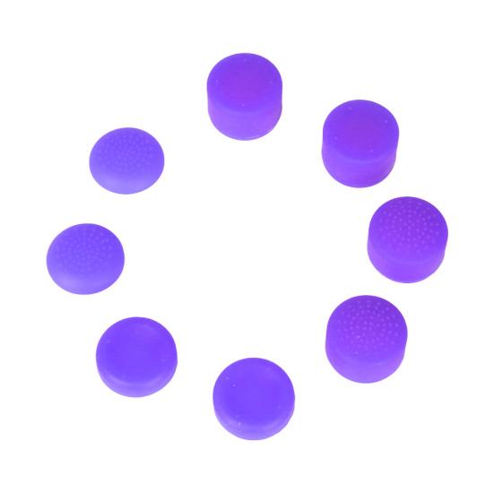 8Pcs Silicone Gamepad Joystick Thumb Stick Grip Cover Cap for PS4 for Xbox One