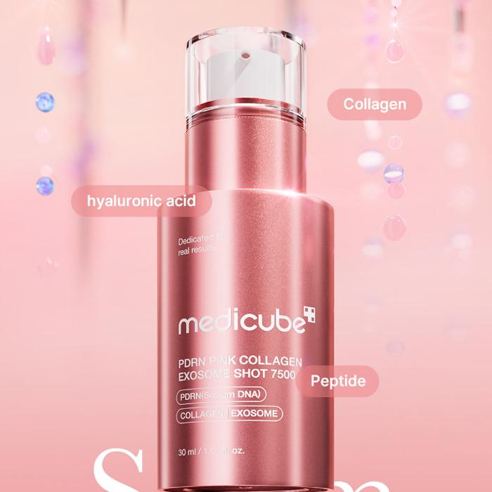 Medicube PDRN Pink Collagen Exosome Shot 7500 30 мл