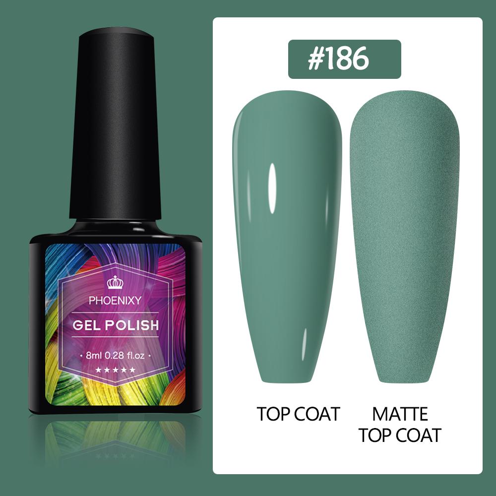 PHOENIXY 82 шт., 8 мл гель-лак для ногтей, УФ-гель для ногтей, стартовый набор, замачиваемый гель-лак, гель-лак для ногтей, дизайн ногтей, маникюр, салон «сделай сам», дома