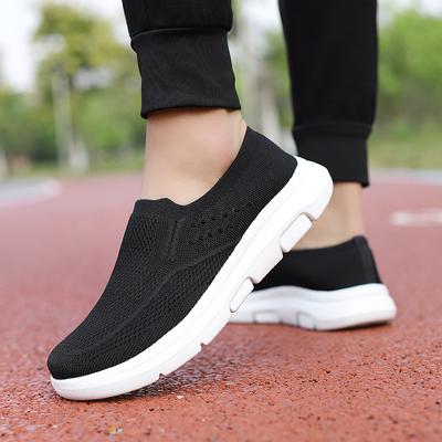 Большого размера однопедальные ленивые туфли повседневные спортивные женские верхняя одежда обувь для пары сетчатые женские для ходьбы