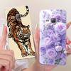 Clear For Samsung J1 2016 Case Cover Cute Cat Fashion Butterfly Funny Painted Casing For Samsung Galaxy J1 2016 SM-J120F