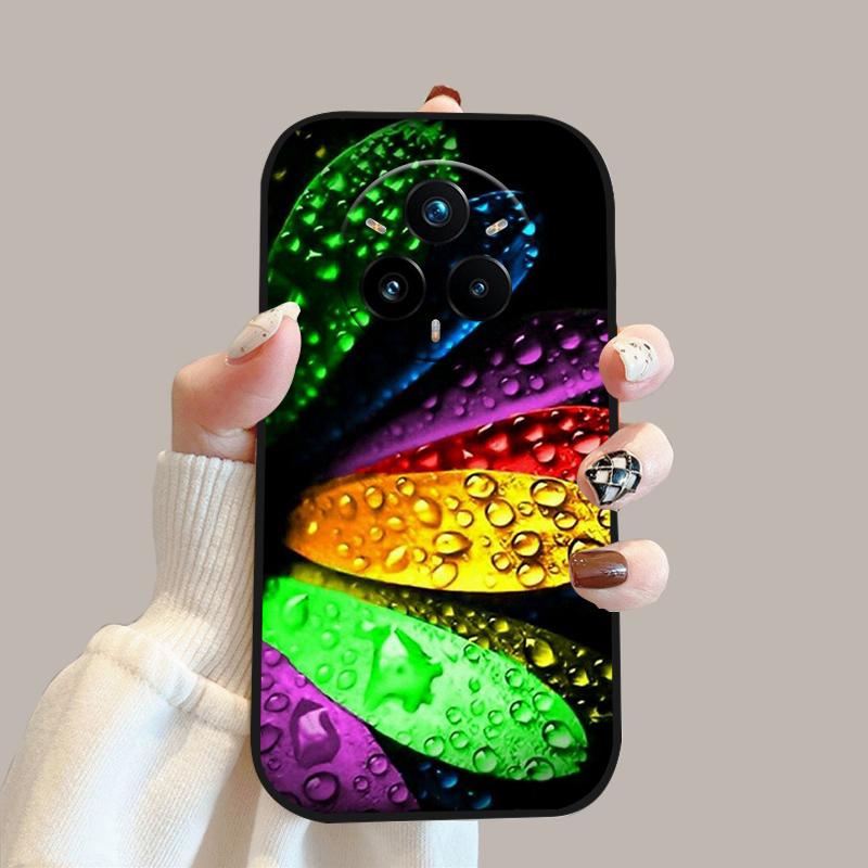 Модный Чехол С Цветной Печатью Для Realme 14 Pro+ 14 Pro Plus 5G Силиконовый ТПУ Мягкий Чехол Для Телефона Для Realme 14 Pro Бампер Fundas Сумка