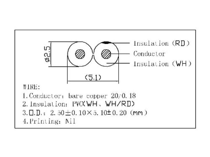 F-Factory 5m Speaker Cable 2C-077 Loose Ends