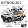 1:24 Toyota Land Cruiser LC80 FJ LC250 Tacoma Tundra Внедорожник SUV Металлический Литой Модель Автомобиля Домашние Модные Украшения Коллекция