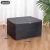 Box Capacity Foldable Large Storage With Soft Lid Portable Organizer For Household And Document Storage