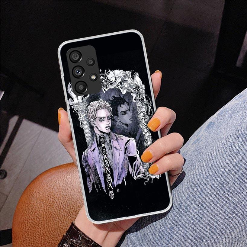 Чехол для телефона JoJo Kira Yoshikage Killer Queen для Samsung Galaxy A52 A42 A32 A22 A12 A51 A41 A31 A21S A50S A40 A30S A20S A20E A10