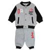 Ensemble jogging - Lee Cooper - GLC10106 JB S2-3M - Gris - Bébé garçon - Manches longues