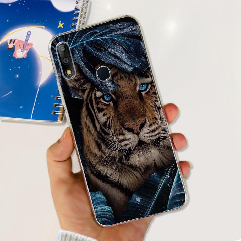 Case for Asus ZenFone Max Pro M2 ZB631KL ZB631KL Capa Soft Silicone Transparent TPU phone Back Mask protecive Cover Jelly Paint
