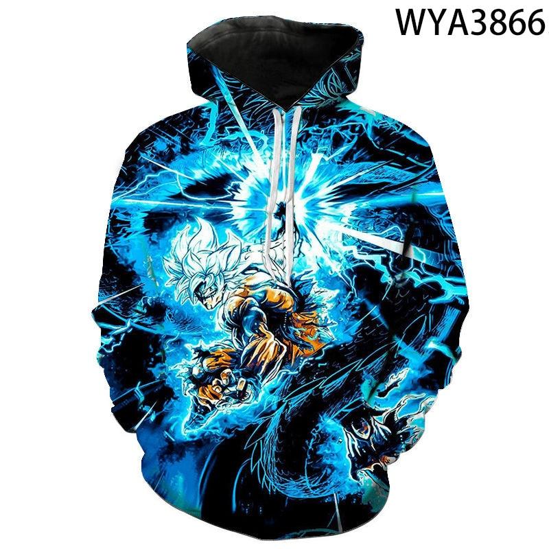 New Men Women Children DBZ Cartoon Anime Dragon 3D Print Hoodies Pullover Streetwear Boy Girl Kids Sweatshirts Cool Tops