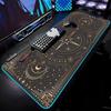 Арт Магия Таро Карта Коврик для Мыши RGB Подсветка Коврик для Мыши Ноутбук Коврик для Мыши Ноутбук Геймер Компьютерный Стол Игровые Аксессуары