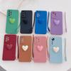 Силиконовый чехол Mi11lite Love Heart Lanyard для Xiaomi Mi 11 Lite 5g Ne 12 12s Pro Mi12lite 10t 11t 11lite Camera Cover POCO X3 X4 M3 M4 Case