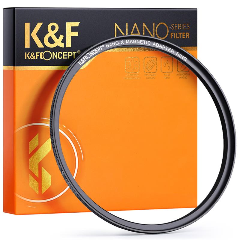 K&F CONCEPT Магнитные кольцевые адаптеры для магнитных фильтров для объективов камер K&F ND UV CPL 49 мм 52 мм 55 мм 58 мм 62 мм 67 мм 72 мм 77 мм 82 мм