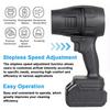 Durable Stepless Speed Fan High Power 500g Thrust Jet Fan 1000W Violent Fan Jet Leaf Air Blower for Makita Battery