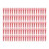 100Pcs Plastic Cutter Blades Lawn Mower Cutting Tool Replacement Garden Pruning AccessoriesRed