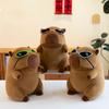 Simulation Capybara Plush Doll Cartoon Capibara Fluffty Doll Cute Capybara Plush Toy  Home Decor