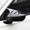 Для Honda Civic 11-го   2024 Автомобильная наклейка Накладка на зеркало заднего вида Боковое зеркало Колпачок крыла Внешняя отделка корпуса заднего вида двери Углеродный ABS