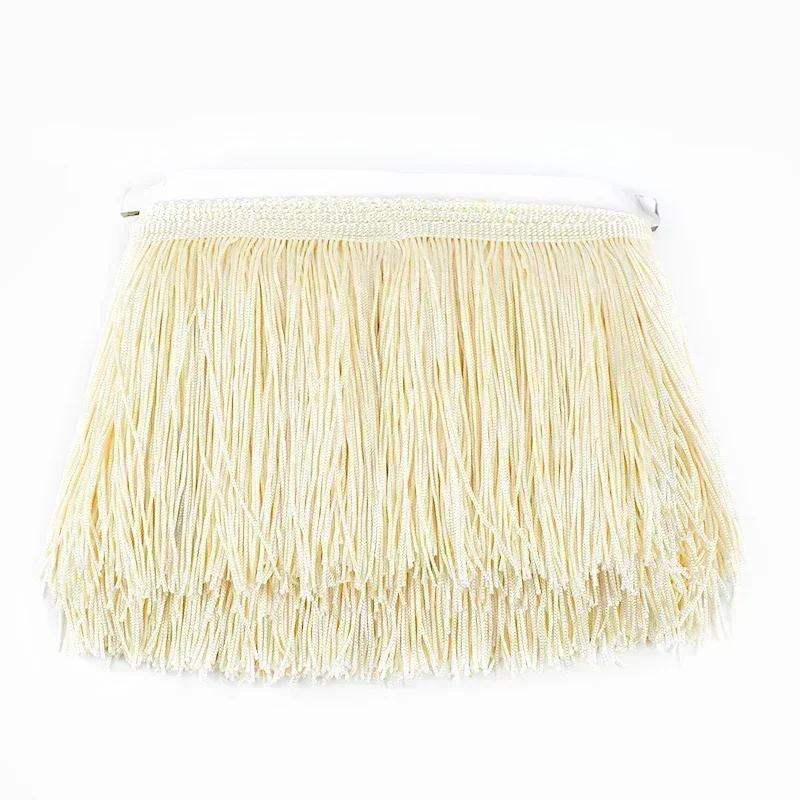 5М Meetee Полиэстеровая бахрома с кисточками 10-30см Кружевная отделка Лента для платья Занавеска Декоративные ленты Бахрома Ткань Швейная фурнитура