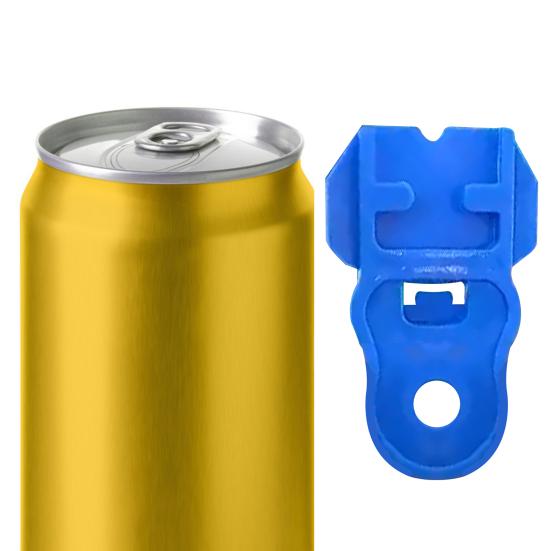 2 шт. консервные ножи компактный размер гладкие края портативные легкие многоразовые многоцелевые АБС-пластик ручные ручные открывалки для напитков и напитков кухонные принадлежности