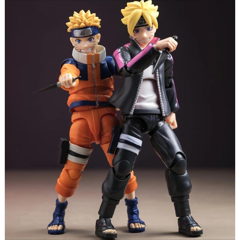 Blokees Naruto Uzumaki Boruto Kurama Model Assembly Toy CHAMPION CLASS Anime Action Figures Toy Collectible Statue Birthday Gift