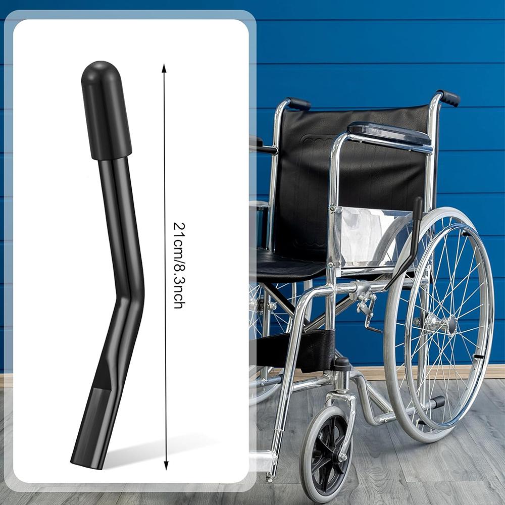 2 шт. Удлинители тормозов для инвалидной коляски для транспортировочной, откидной, тормозные детали