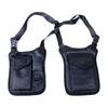 Anti-theft Hidden Underarm Strap Wallet Holster, Nylon, Leisure, Outdoor, Double Shoulder Pockets, Secret Service Tactical Bag (Black)