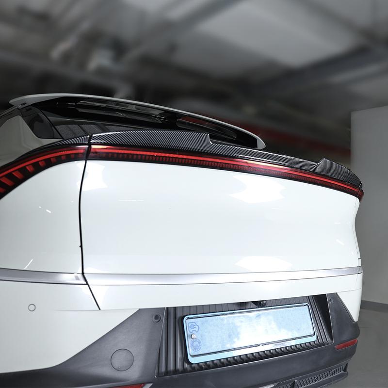 Для Kia EV6 -2024 Авто Черные Спойлеры Задняя Кровельная Накладка Крышка Верхней Части Багажника Накладки Внешние Аксессуары